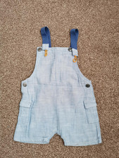 H&M Dungarees, Blue, Size 12-18 months