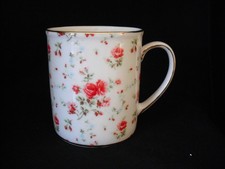 Past Times Victorian Chintz Style Mug with Roses