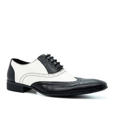 New Mens Two Tone Oxford