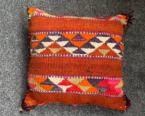 Kilim cushion floor pillow - cushion,