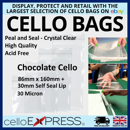 Clear cellophane cello display - clear,