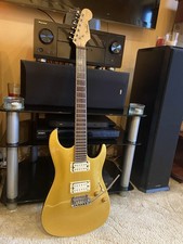 Fender Showmaster Electric Guitar Gold Top Made In Korea 2003