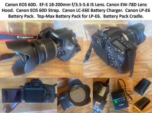 Canon eos 60d with - 60d,