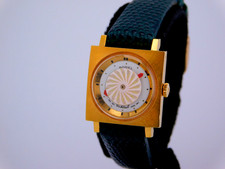 VINTAGE BOREL 17J COCKTAIL KALEIDOSCOPE 18K GP LADIES' WRISTWATCH SERVICED 1960s