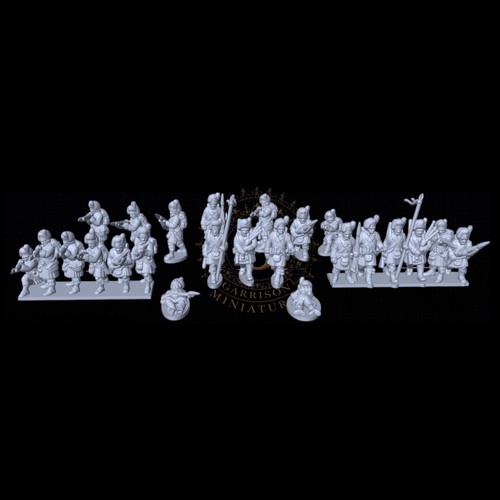 Revolutionary war black watch - black,
