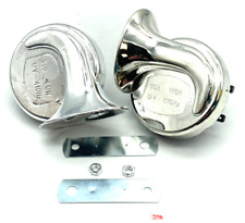 PAIR 12 Volt Snail Horns High