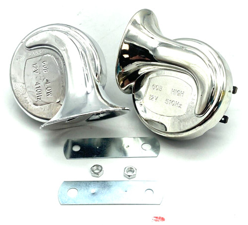 Pair volt snail horns high - 12,