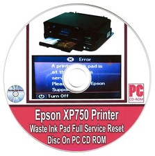 Epson xp750 printer - printer, waste