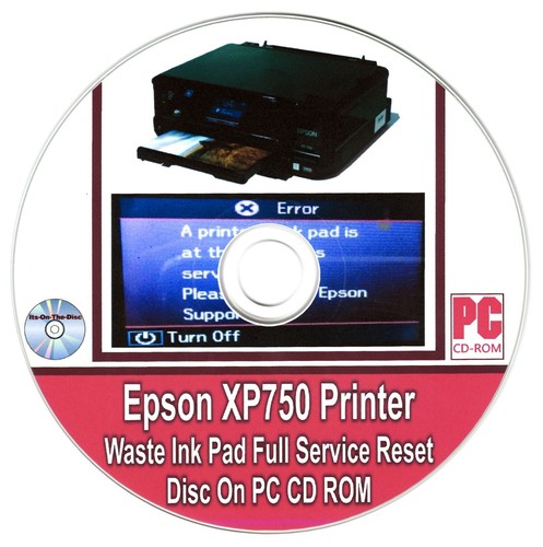 Epson xp750 printer waste ink - waste,