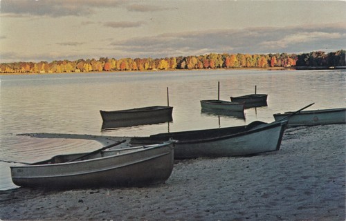 Cen muskegon wolf lake - lake, 1964