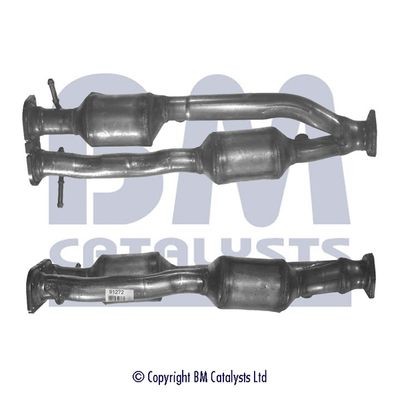 Exhaust system catalytic - system,