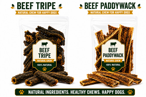 100 natural beef - 100%, tripe