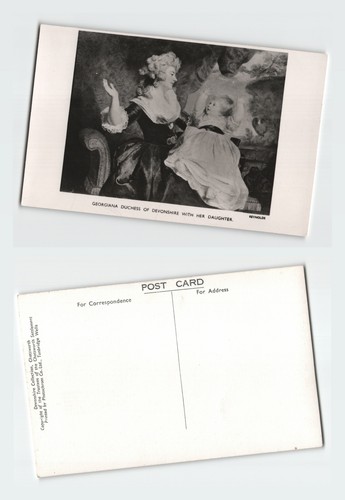 Vintage postcard georgiana - vintage,
