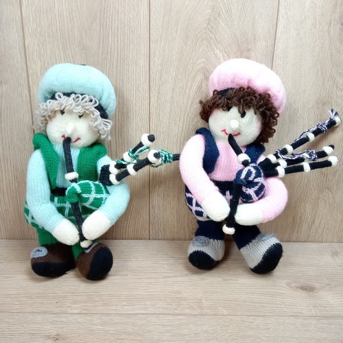 Handmade knitted scottish - handmade,