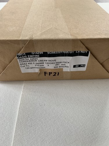 Conqueror cream wove - cream, 120