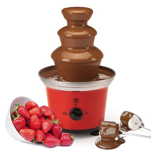 Chocolate fountain fondue set - chocolate,
