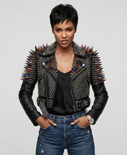 Women's Brando Studded