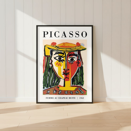 Picasso femme au chapeau - femme,