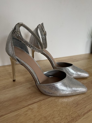 New look silver stiletto - look,