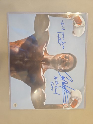 Carl weathers signed - weathers, 16x20