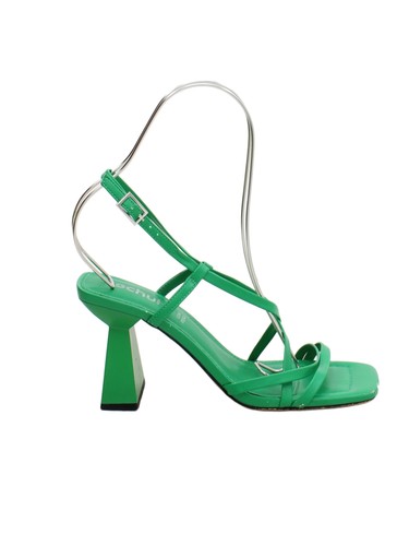 Schuh women heels 5 green - women's, uk