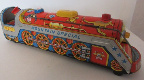 1960 vintage japanese tin - 1960's,