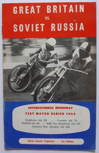 Coventry speedway programme - coventry,