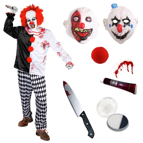 Adults evil killer - adults, clown