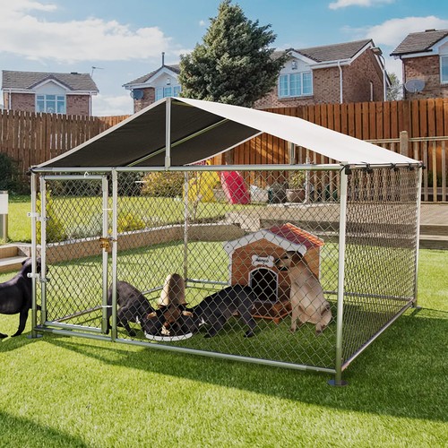 Large dog kennel roof - kennel,