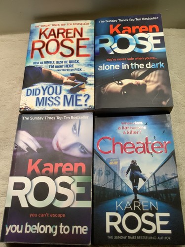 Karen rose paperback - x, books