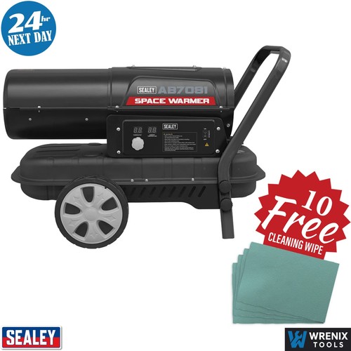 Sealey ab7081 space warmer - sealey, warmer®