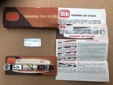 Bib Recording Tape Splicer
