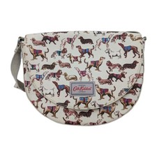 CATH KIDSTON Shoulder Bag Handbag Crossbody Sketchbook Dog Saddle VGC 