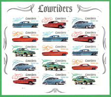 USPS Lowriders Full Sheet of
