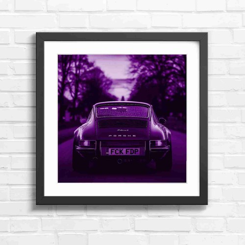 Classic porsche 911 - classic, sunset