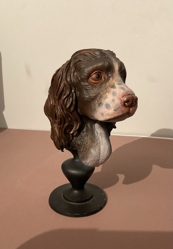 Springer spaniel statue - spaniel,
