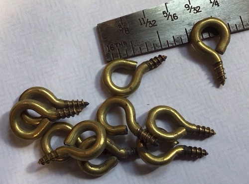Solid brass screw - solid,