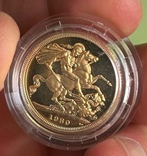 1980 Proof Full Gold Sovereign