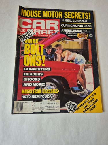 Car craft magazine july - july, 1986