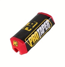 Pro Taper Fat Bar Pad 2.0 Square Motocross Handlebar Bar Pad Universal Fit Red