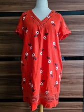 Next Ladies Linen Mix Orange