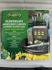 Blagdon Powersafe 5m Armoured Garden Power Box Supply Kit. PSAK5