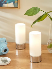 Boxed John Lewis ANYDAY Cara Glass Touch Lamps, ONE SHADE ONLY