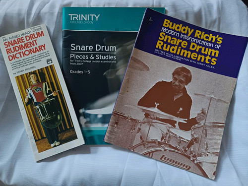 Snare drum rudiment books - snare,