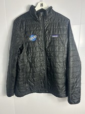 Patagonia Women’s L Black Nano Puff Jacket Insulated Lightweight Puffer Coat