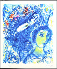 Marc Chagall Lithograph COA