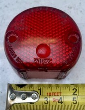 Wipac Series 156, Original British Motorcycle Tail Light / Rear Light, Lens Only