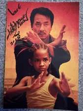 Signed Photo Jackie Chan