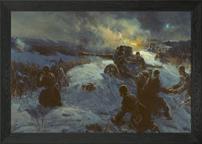 WW2 Framed Wall Art Poster Canvas Print Picture