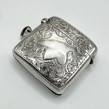 GEORGE V VESTA CASE STERLING